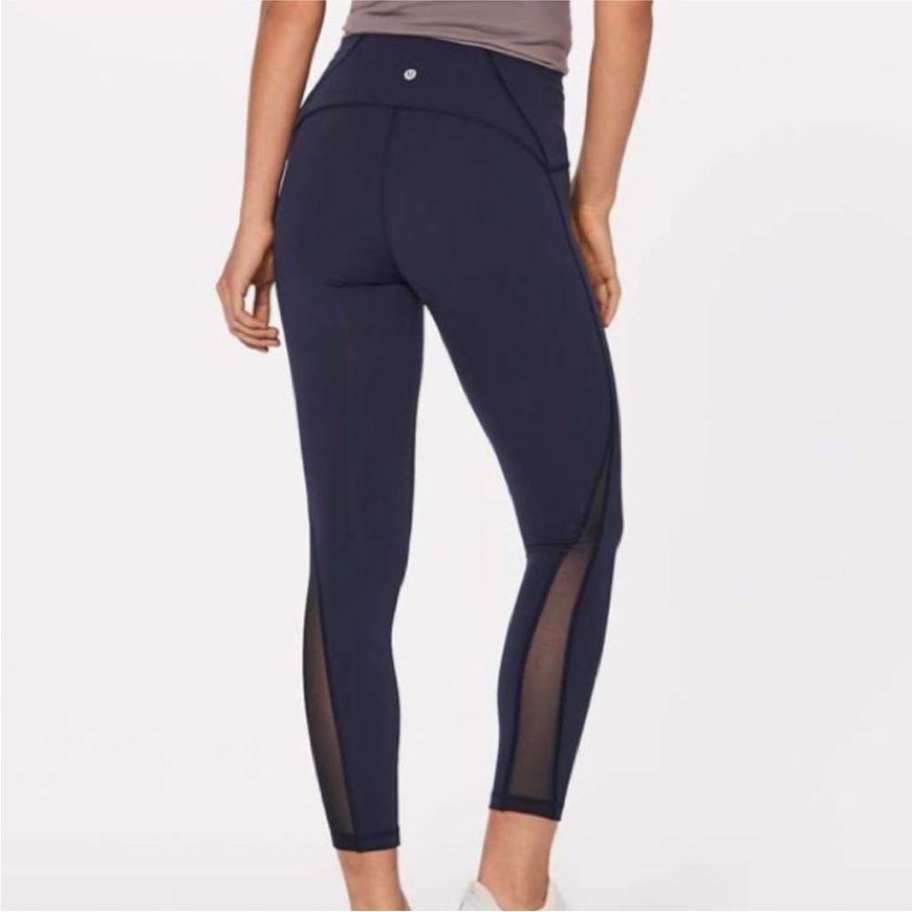 Lululemon Train Times 25” w/ Mesh detail